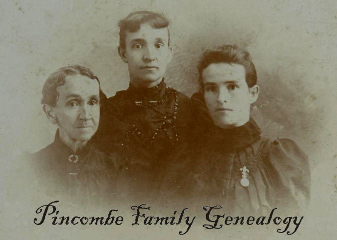 Pincombe Family Genealogy